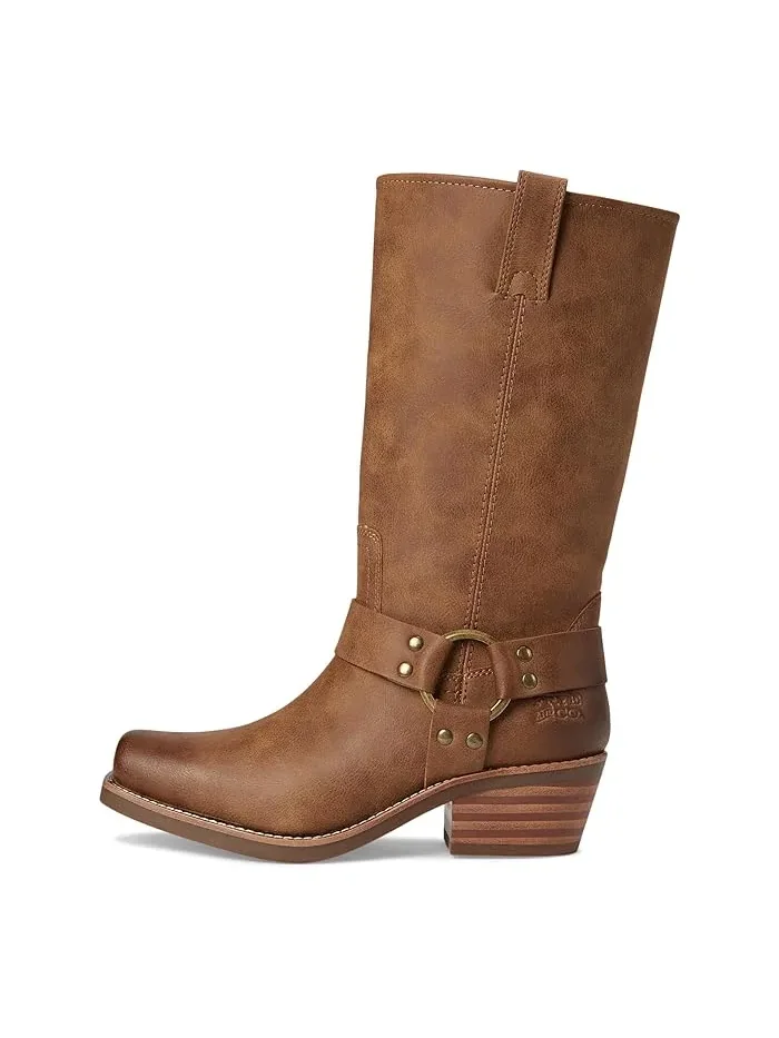 Ботинки Lorrie Harness 12 FRYE AND CO. — изображение 4 из 4, бежевый
