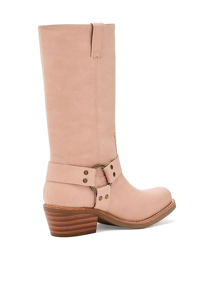 Ботинки Lorrie Harness 12 FRYE AND CO. — изображение 3 из 4, розовый