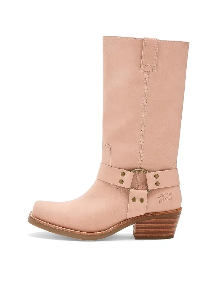 Ботинки Lorrie Harness 12 FRYE AND CO. — изображение 4 из 4, розовый