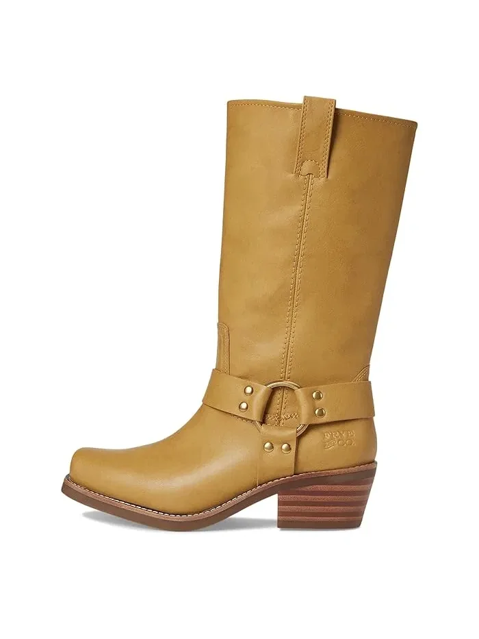 Ботинки Lorrie Harness 12 FRYE AND CO. — изображение 4 из 4, желтый