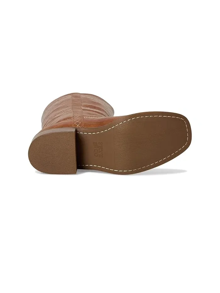 Ботинки с прострочкой Miranda Bridle Stitch FRYE AND CO. — изображение 3 из 4, карамель