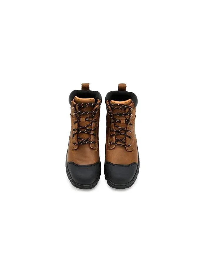 Ботинки с защитным носком Carlsbad Cap-Toe 6 Wolverine — изображение 2 из 4, бежевый