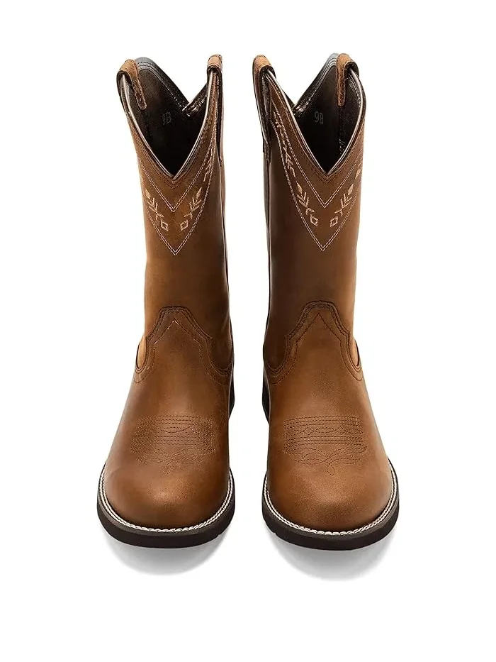 Ботинки кожаные Kearney Ariat — изображение 2 из 4, коричневый