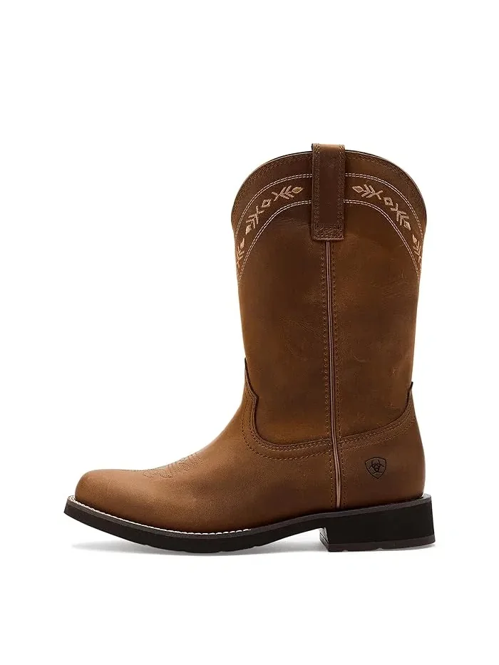 Ботинки кожаные Kearney Ariat — изображение 4 из 4, коричневый