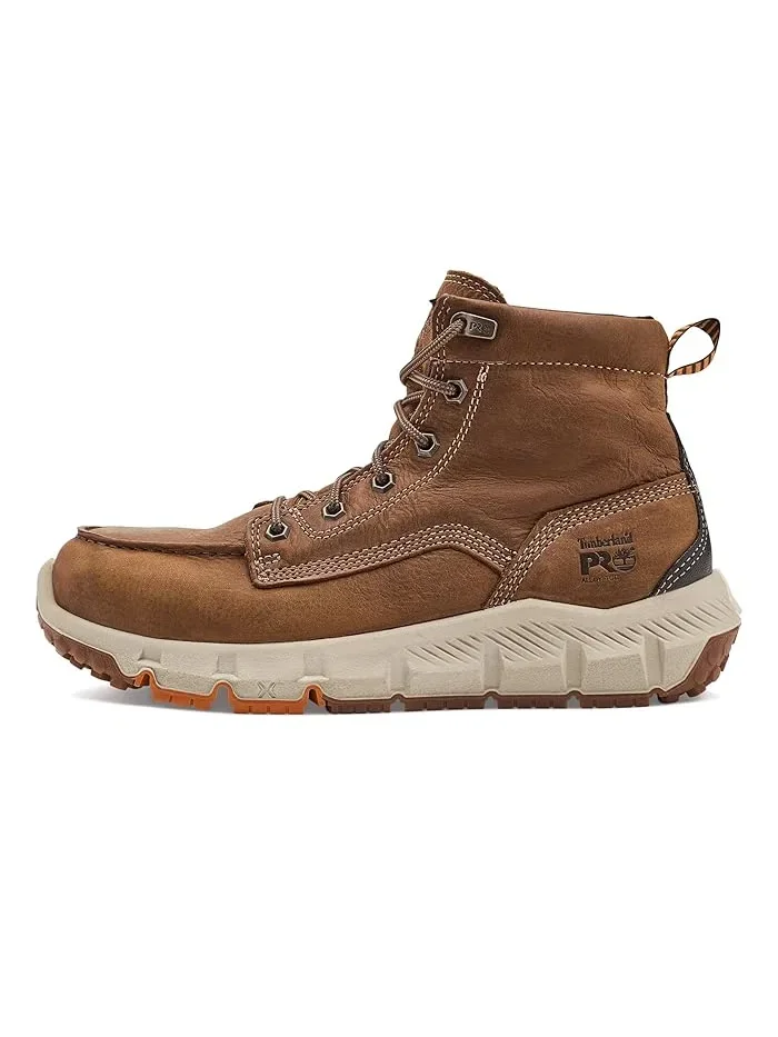 Ботинки рабочие с алюминиевым носком Tempe 6 дюймов Timberland PRO — изображение 4 из 4, светлый коричневый