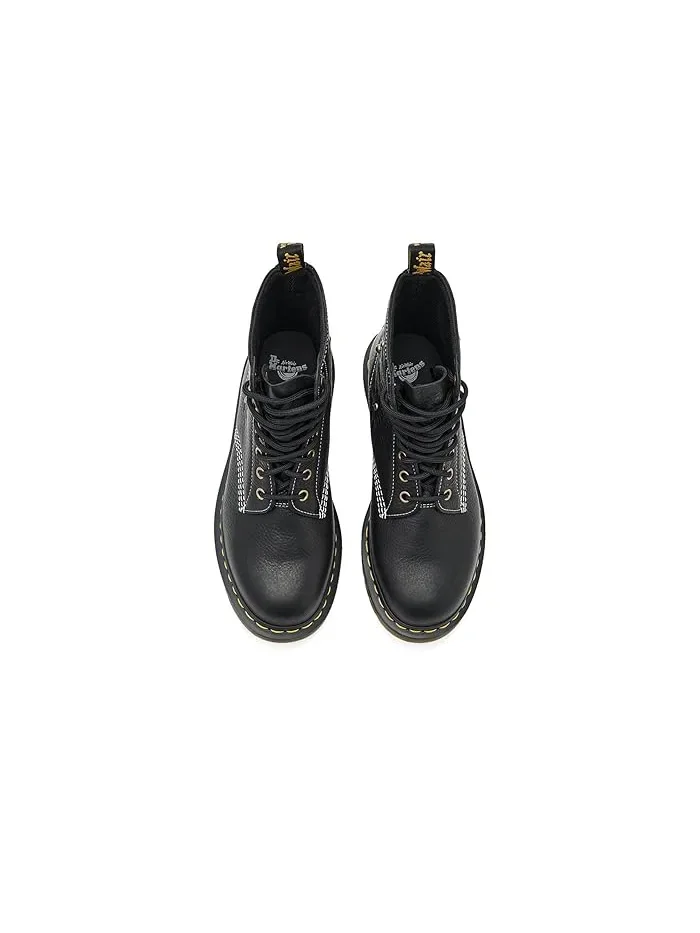 Ботинки с цветами 1460 Pascal Flower Dr. Martens — изображение 2 из 4, черный