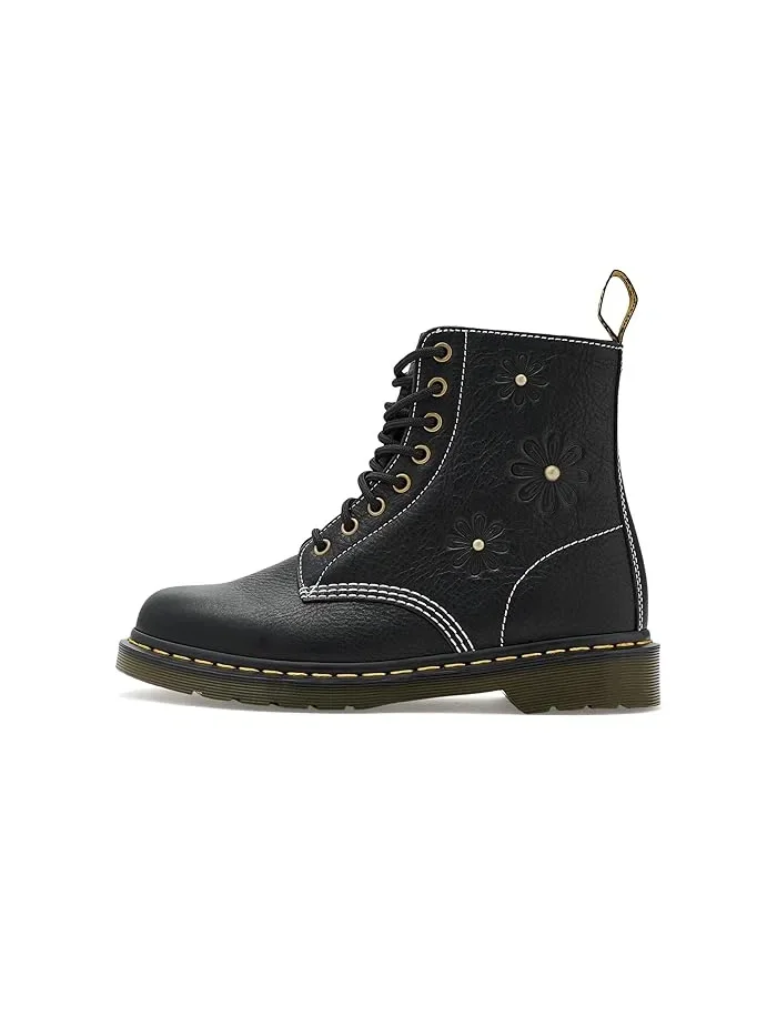 Ботинки с цветами 1460 Pascal Flower Dr. Martens — изображение 4 из 4, черный
