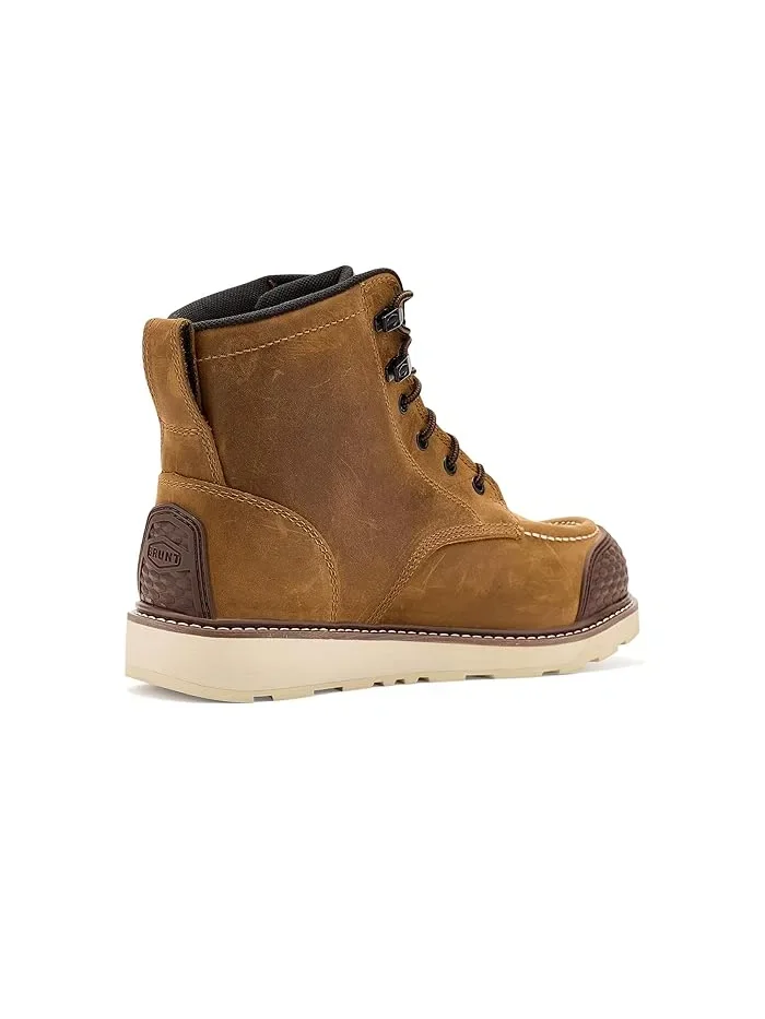 Ботинки рабочие Marin 6" WP Soft Toe BRUNT — изображение 3 из 4, коричневый