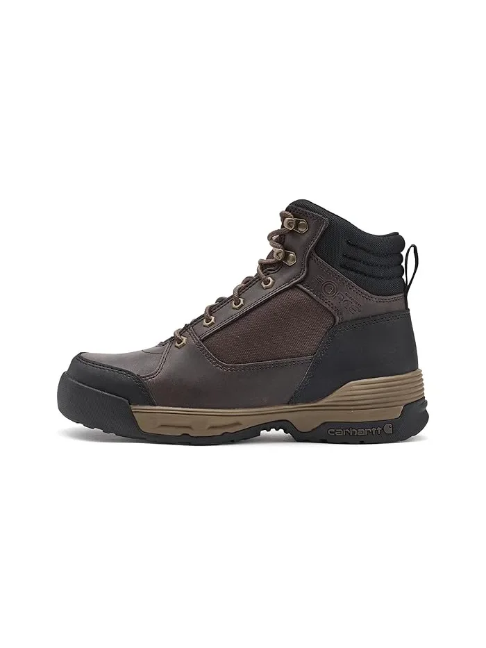 Ботинки рабочие Force Hd 6" Soft Toe Carhartt — изображение 4 из 4, коричневый