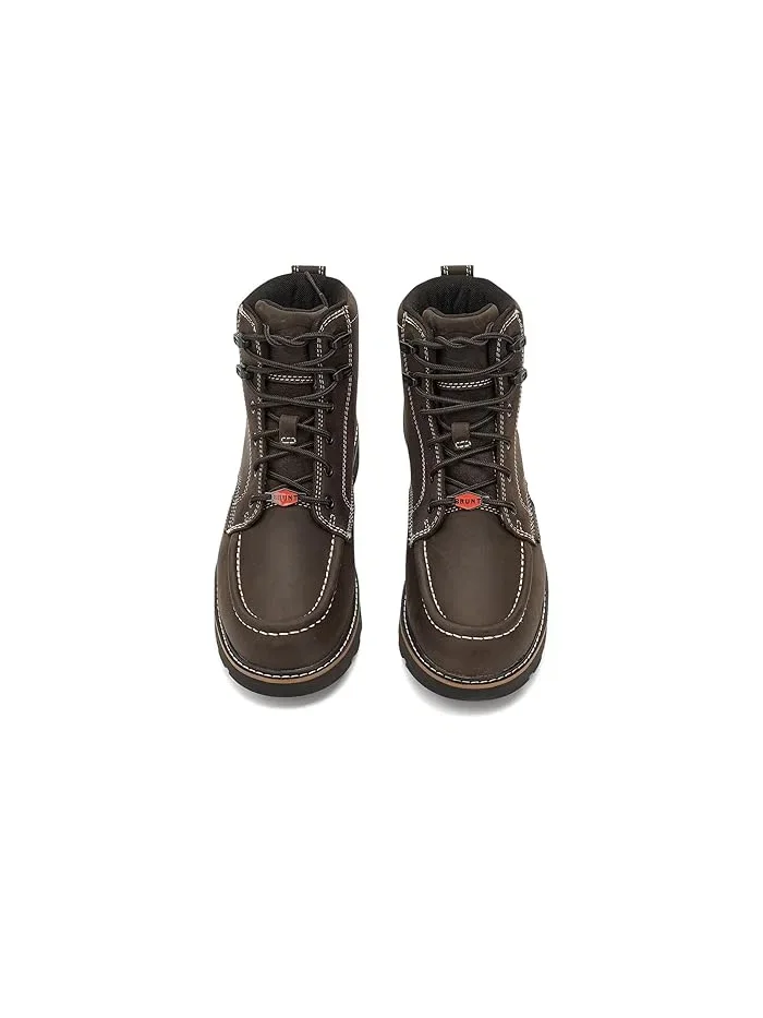 Ботинки рабочие водонепроницаемые Marin 6" WP Soft Toe BRUNT — изображение 2 из 4, коричневый