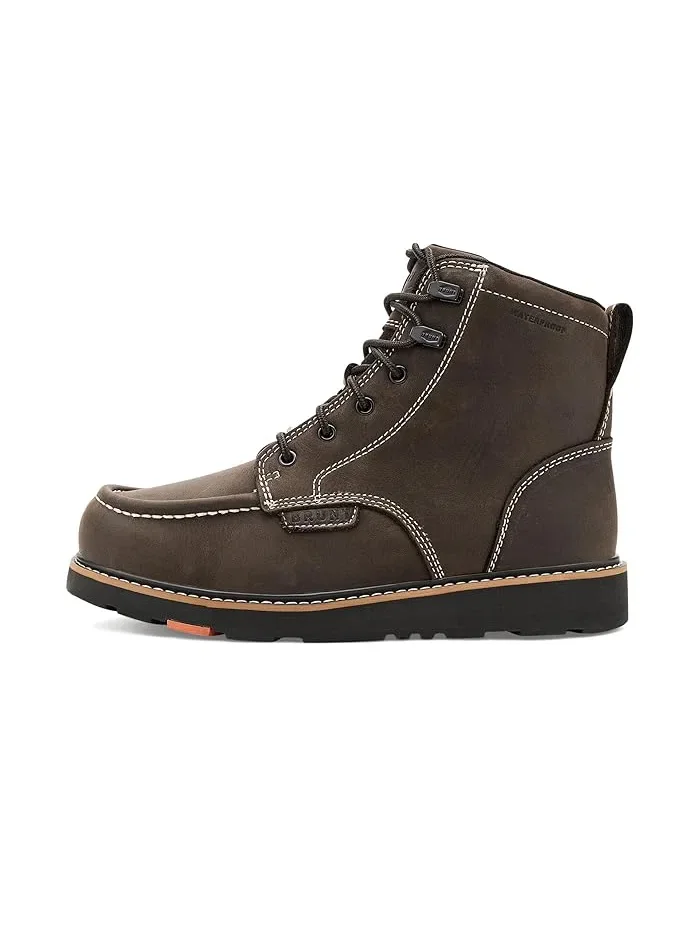 Ботинки рабочие водонепроницаемые Marin 6" WP Soft Toe BRUNT — изображение 4 из 4, коричневый