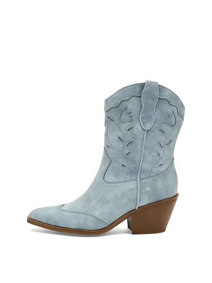 Ботильоны Flash Western Short Boots Sam & Libby — изображение 4 из 4, морской