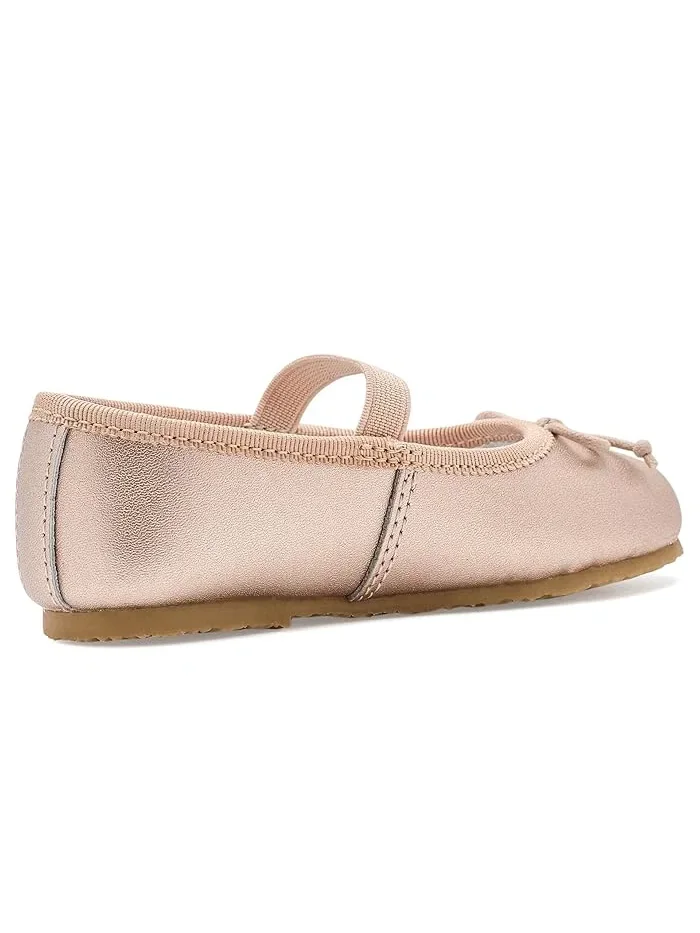 Балетки Alia L'Amour Shoes Kids — изображение 3 из 4, розовый золотистый