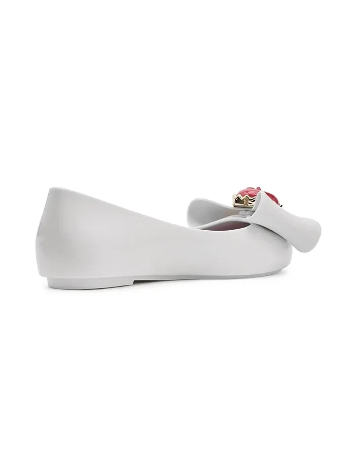 Балетки Mini Melissa Sweet Love + Snow White — изображение 3 из 4, белый/красный