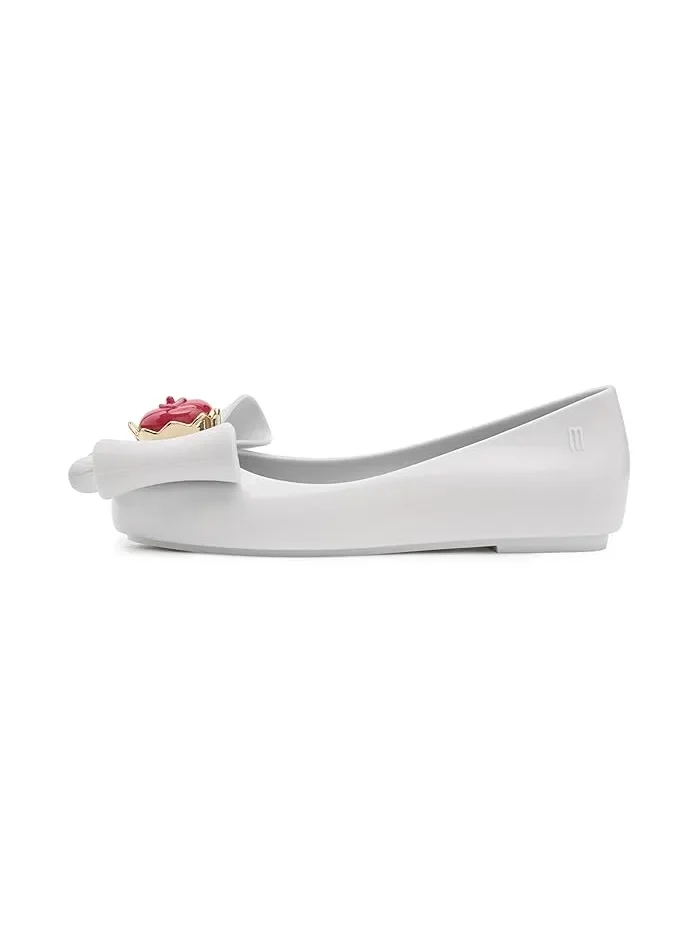 Балетки Mini Melissa Sweet Love + Snow White — изображение 4 из 4, белый/красный