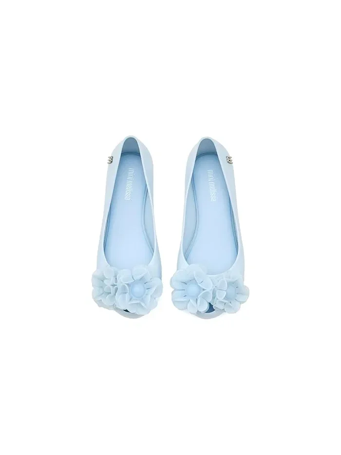 Балетки с цветочным аппликациями Ultragirl Springtime Mini Melissa — изображение 2 из 4, синий