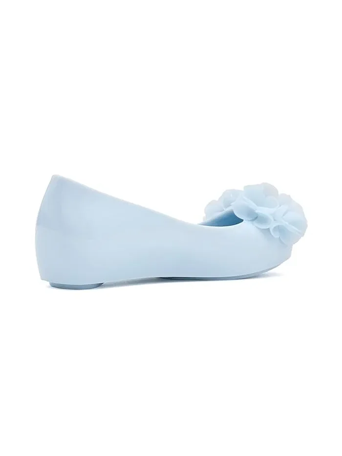 Балетки с цветочным аппликациями Ultragirl Springtime Mini Melissa — изображение 3 из 4, синий
