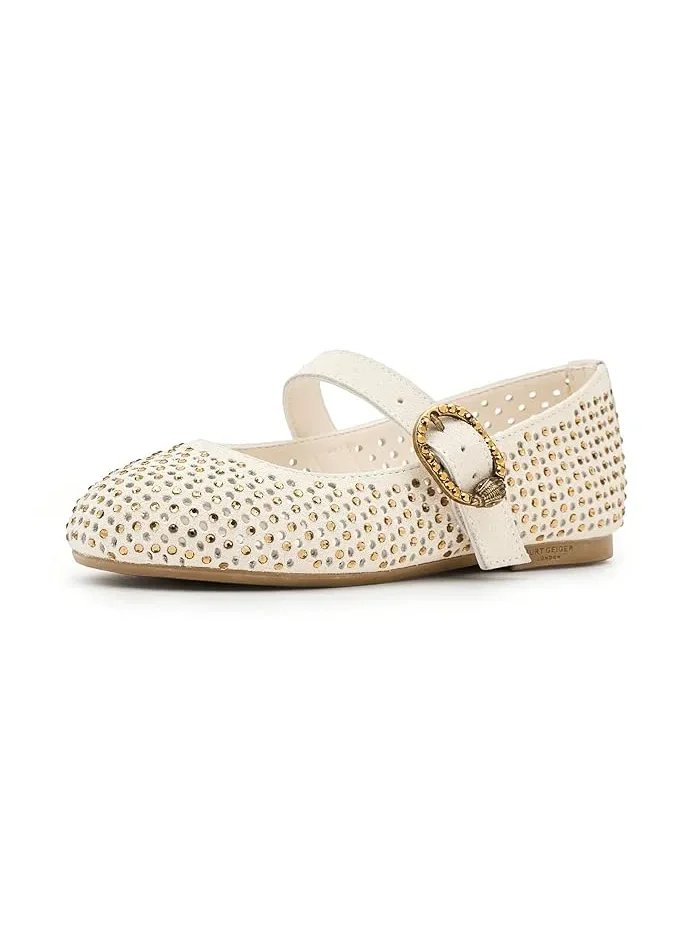 Балетки Mini Mayfair Kurt Geiger London Kids — бежевый
