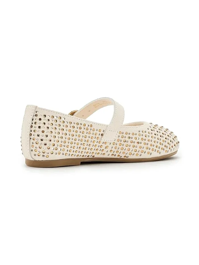 Балетки Mini Mayfair Kurt Geiger London Kids — изображение 3 из 4, кость