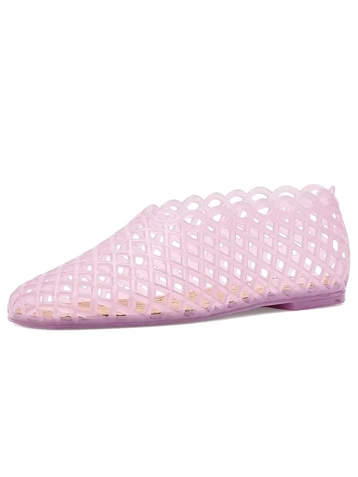 Босоножки джелли с квадратным мысом Grovee Steve Madden Kids — изображение 1 из 4, розовый
