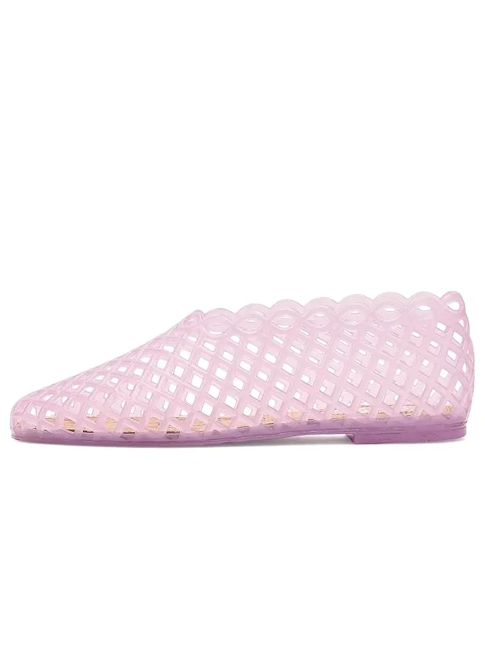 Босоножки джелли с квадратным мысом Grovee Steve Madden Kids — изображение 4 из 4, розовый