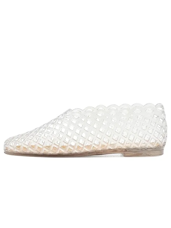 Балетки резиновые Steve Madden Kids — изображение 4 из 4, прозрачный