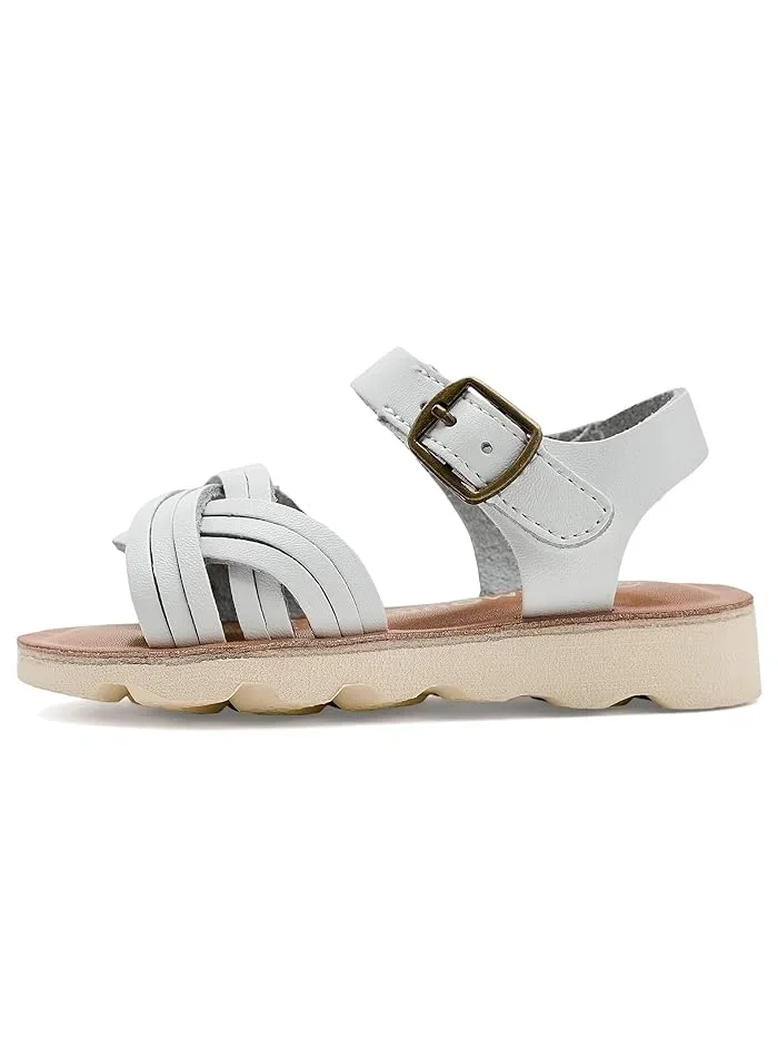 Сандалии на размер меньше Athena L'Amour Shoes Kids — изображение 4 из 4, белый