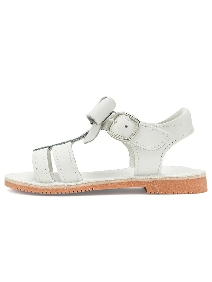 Сандалии с бантом Janie L'Amour Shoes Kids — изображение 4 из 4, белый