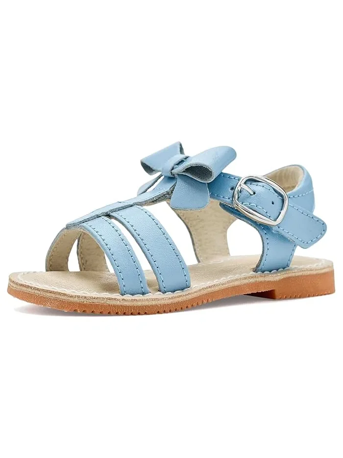 Сандалии с бантом Janie L'Amour Shoes Kids — изображение 1 из 4, белый