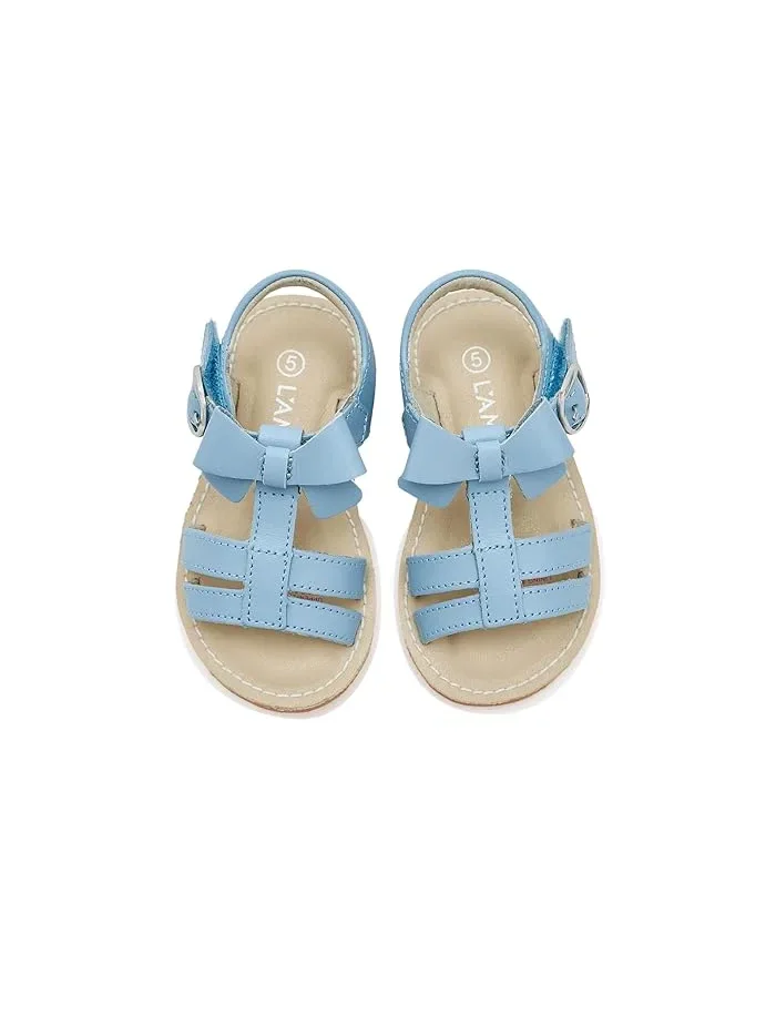 Сандалии с бантом Janie L'Amour Shoes Kids — изображение 2 из 4, белый