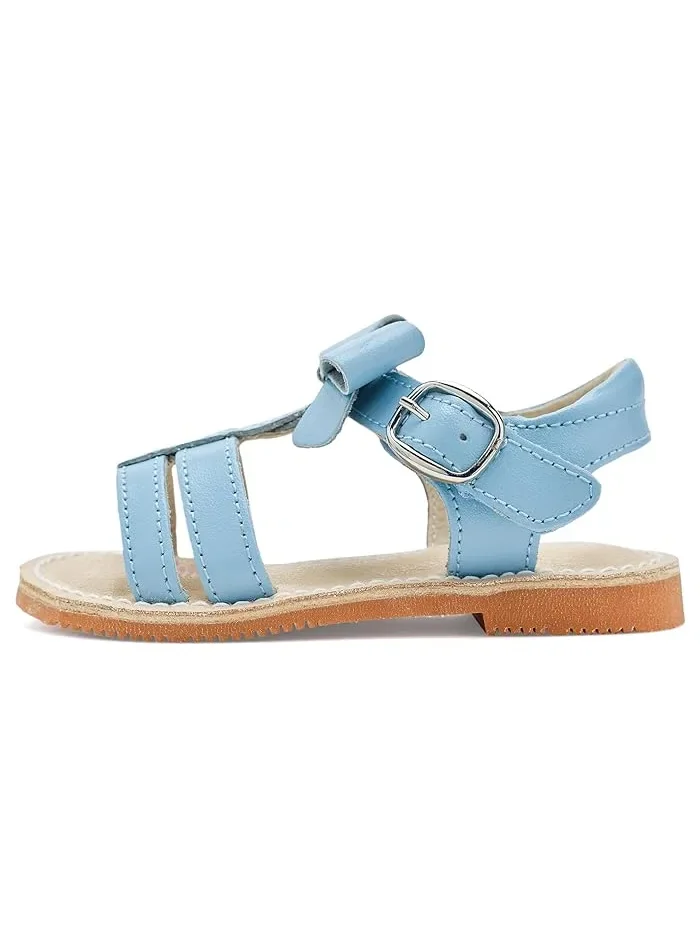Сандалии с бантом Janie L'Amour Shoes Kids — изображение 4 из 4, белый