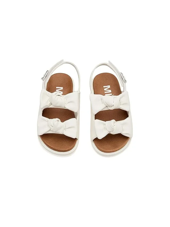 Сандалии с бантами Stefanni Mia Kids — изображение 2 из 4, белый