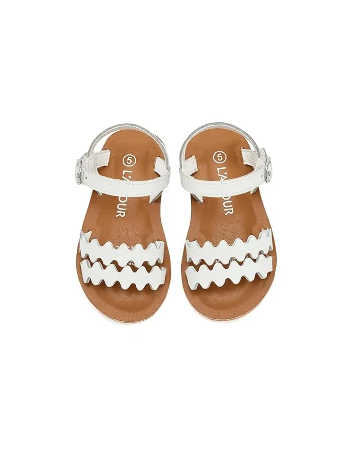 Сандалии Eden L'Amour Shoes Kids — изображение 2 из 4, белый