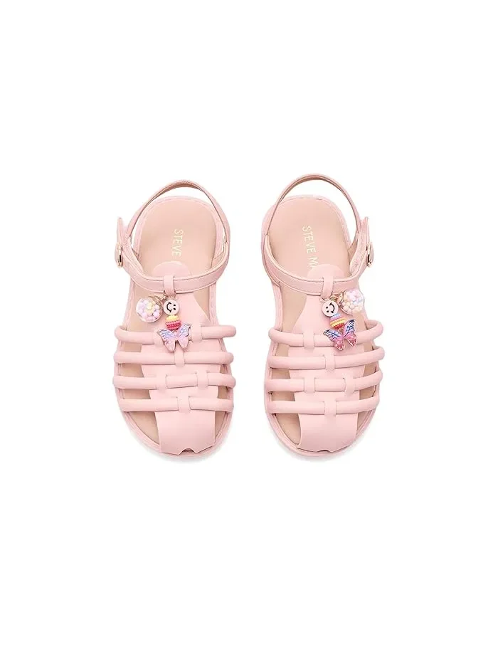 Сандалии с ремешками Pocket Steve Madden Kids — изображение 2 из 4, розовый