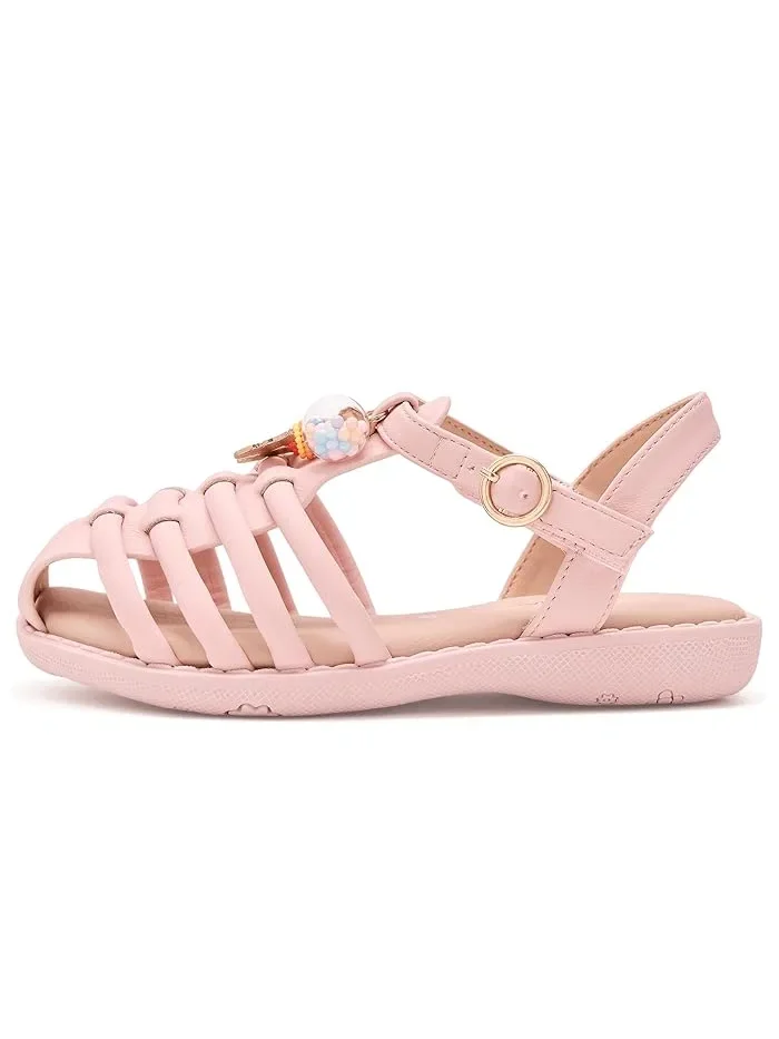 Сандалии с ремешками Pocket Steve Madden Kids — изображение 4 из 4, розовый