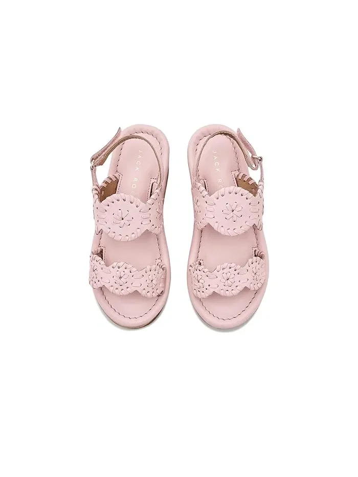 Босоножки на танкетке Jack Rogers Kids — изображение 2 из 4, розовый