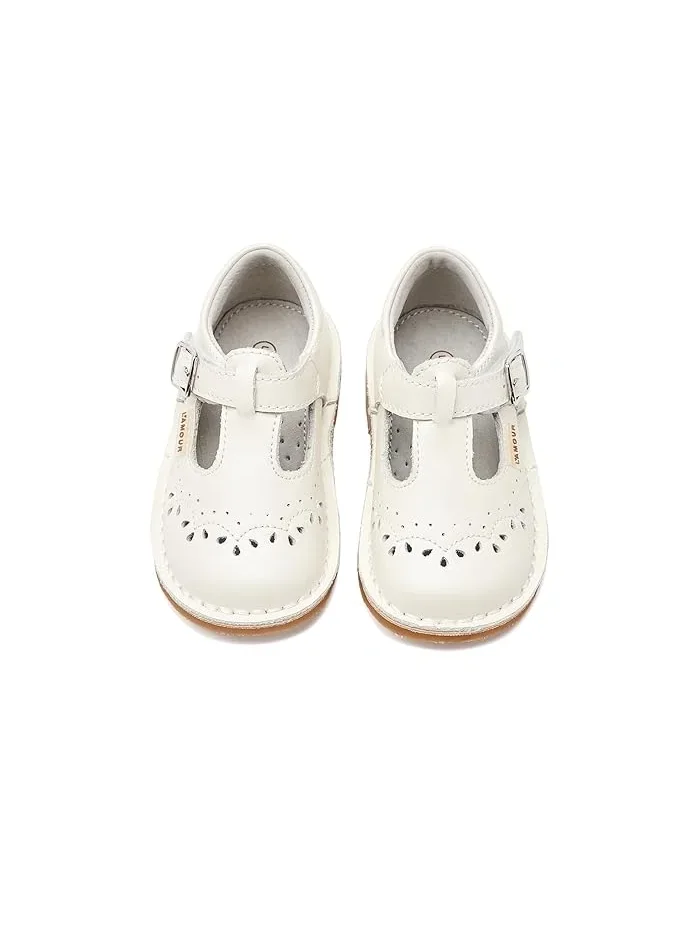 Сандалии с перфорацией Ruthie L'Amour Shoes Kids — изображение 2 из 4, белый