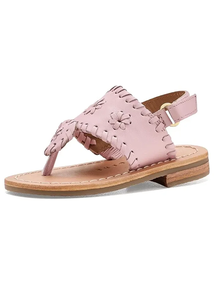 Сандалии с отделкой Jacks Flat Sandals Jack Rogers Kids