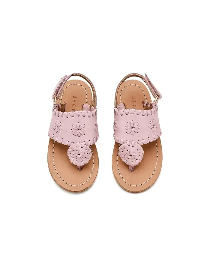 Сандалии с отделкой Jacks Flat Sandals Jack Rogers Kids — изображение 2 из 4, розовый