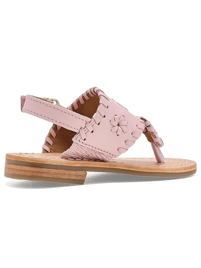 Сандалии с отделкой Jacks Flat Sandals Jack Rogers Kids — изображение 3 из 4, розовый