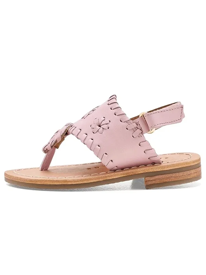 Сандалии с отделкой Jacks Flat Sandals Jack Rogers Kids — изображение 4 из 4, розовый