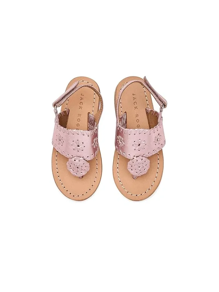 Сандалии с ремешком Jacks Flat Sandals Jack Rogers Kids — изображение 2 из 4, серебристый