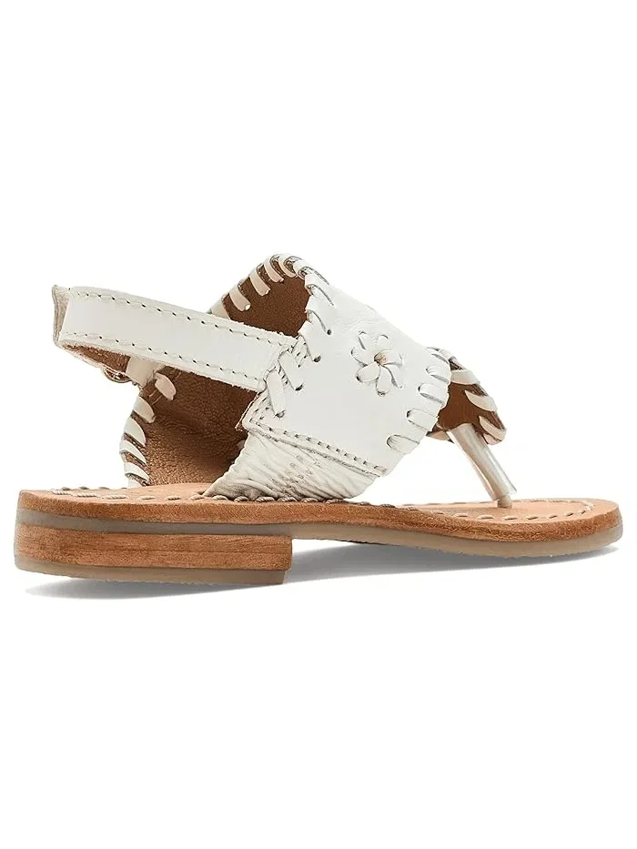 Сандалии Jacks Flat Sandals Jack Rogers Kids — изображение 3 из 4, белый