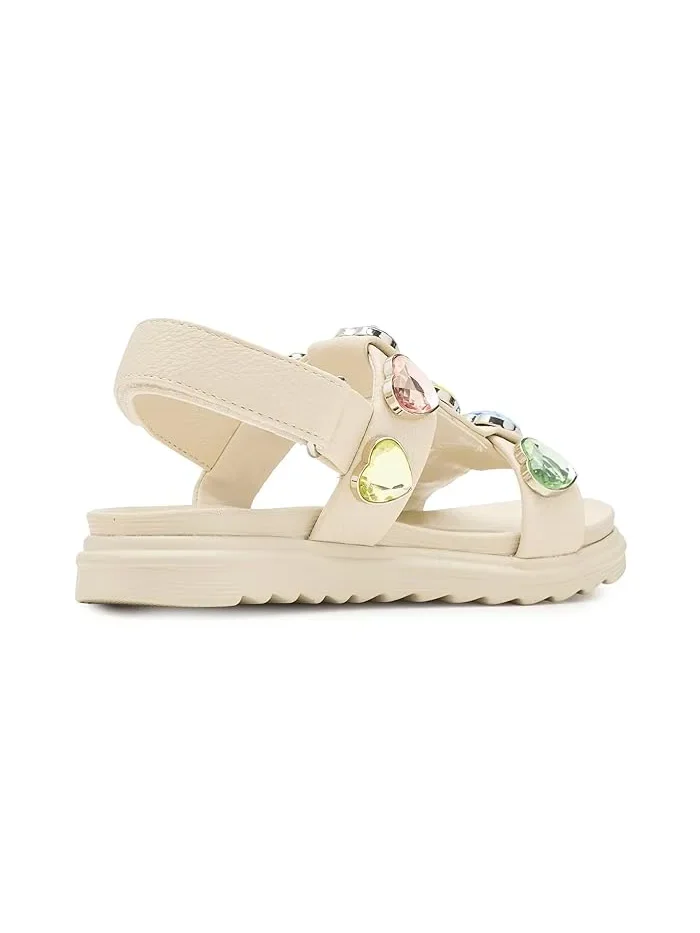 Сандалии Mini Orson Hearts Kurt Geiger London Kids — изображение 3 из 4, кость