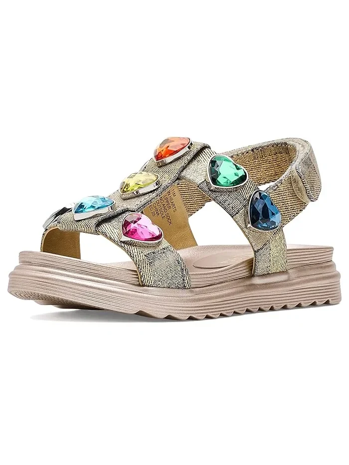 Сандалии с сердечками Mini Orson Hearts Kurt Geiger London Kids
