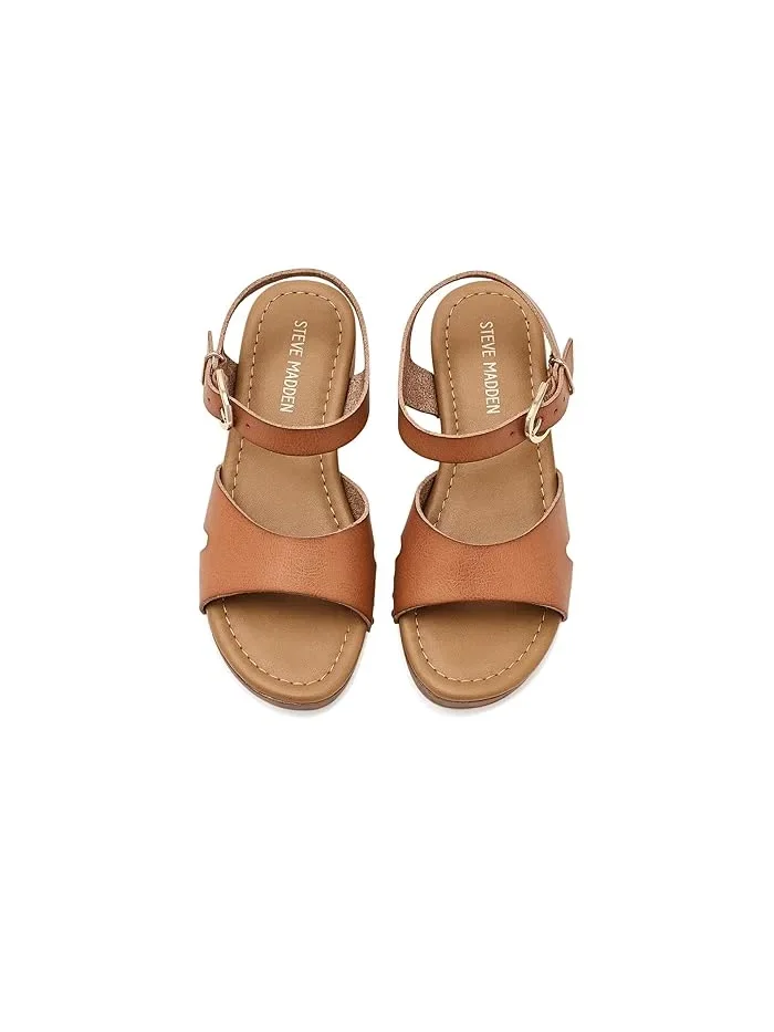 Босоножки с платформой Mayson Steve Madden Kids — изображение 2 из 4, коричневый