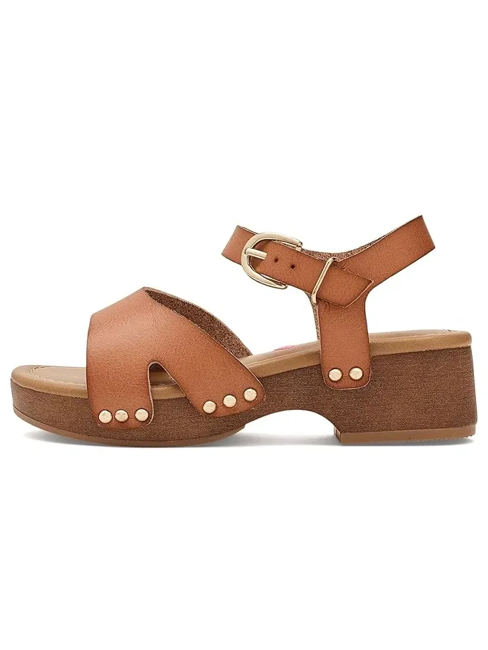 Босоножки с платформой Mayson Steve Madden Kids — изображение 4 из 4, коричневый