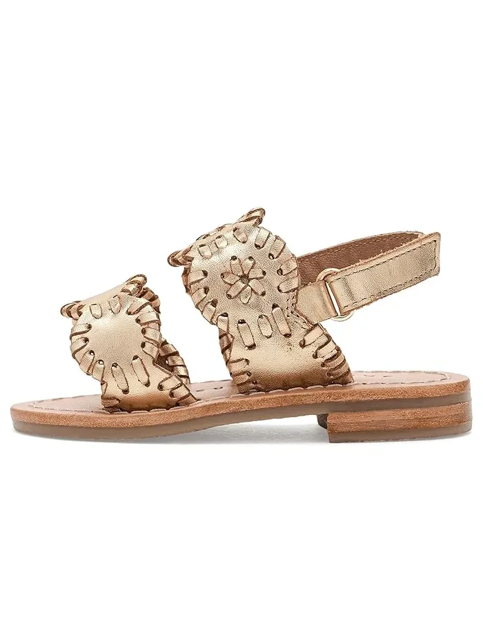 Сандалии с ремешками Lauren Flat Jack Rogers Kids — изображение 4 из 4, розовый