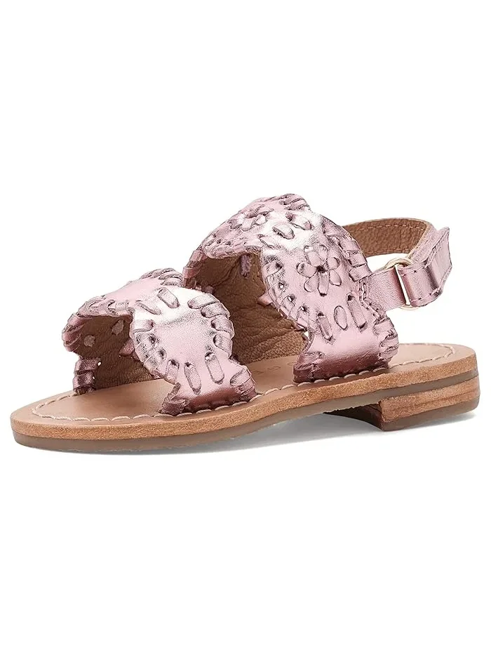 Сандалии Lauren Flat Jack Rogers Kids — изображение 1 из 4, розовый