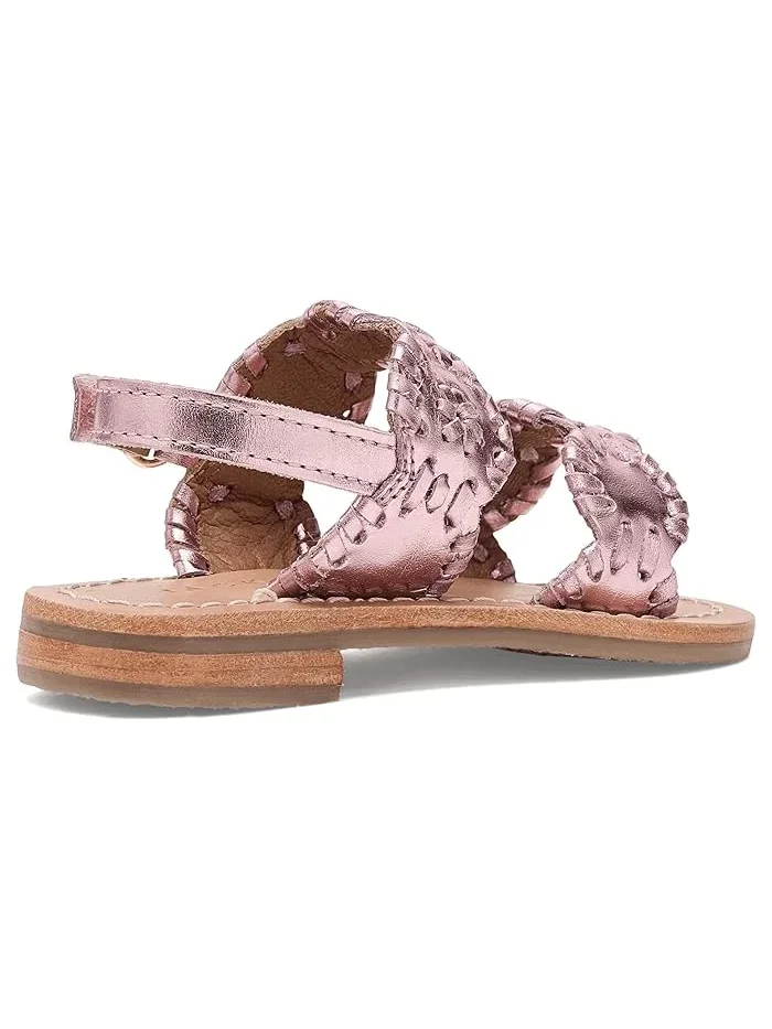 Сандалии Lauren Flat Jack Rogers Kids — изображение 3 из 4, розовый